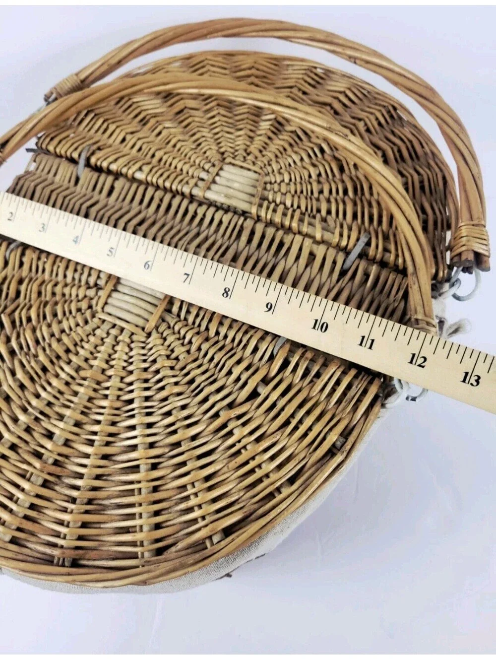 Trio of vintage Baskets Fall Decor, Farmhouse